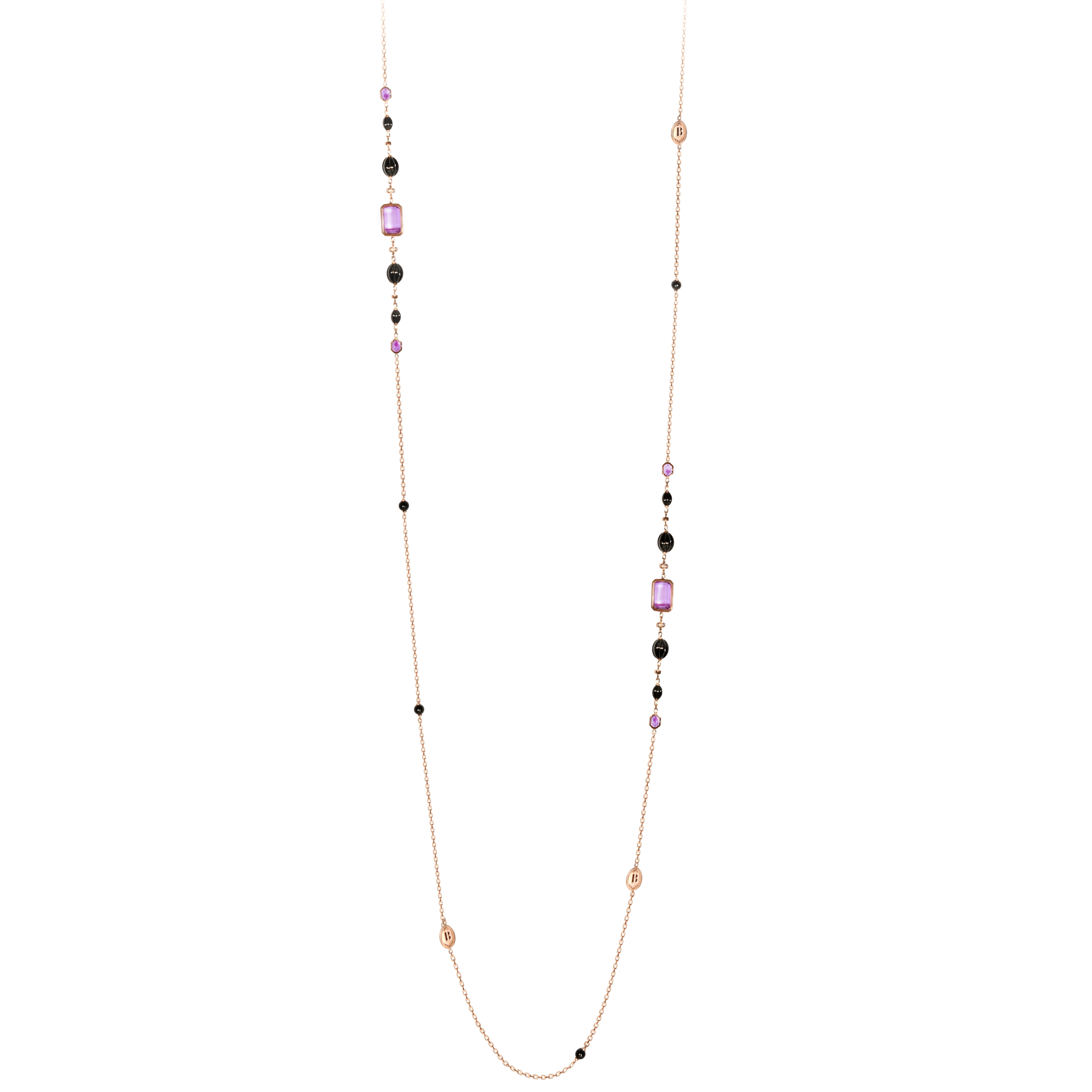 Irresistible B Sautoir Necklace Amethyst